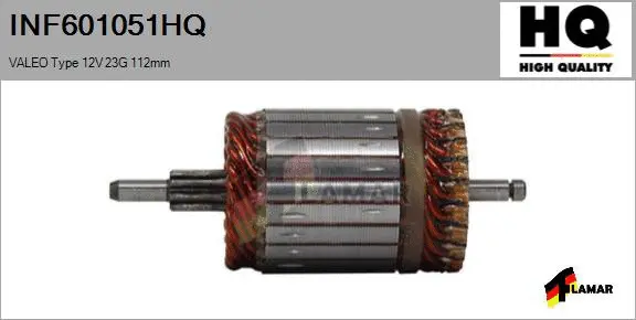 Armature, starter (INF601051HQ)