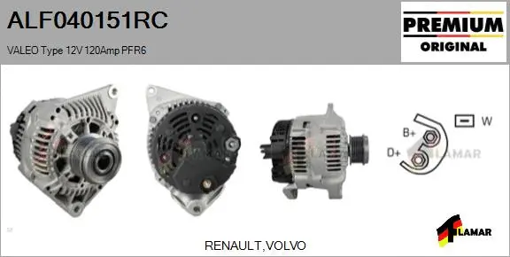 Alternator (ALF040151RC)