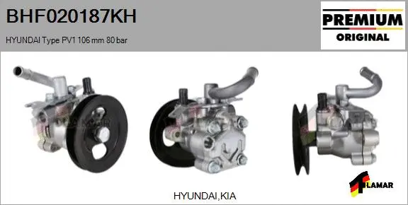 Hydraulic Pump, steering (BHF020187KH)