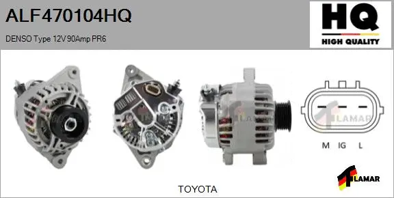 Alternator (ALF470104HQ)