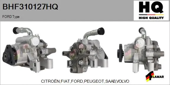 Hydraulic Pump, steering (BHF310127HQ)
