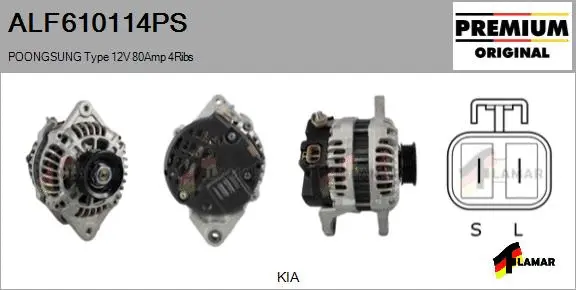 Alternator (ALF610114PS)