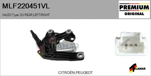 Wiper Motor (MLF220451VL)