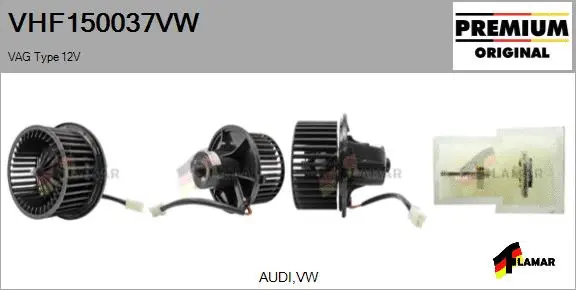 Interior Blower (VHF150037VW)