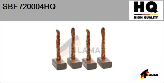 Carbon Brush, starter (SBF720004HQ)