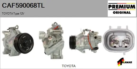 Compressor, air conditioning (CAF590068TL)