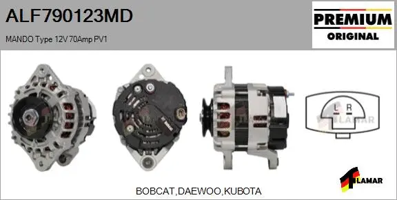 Alternator (ALF790123MD)