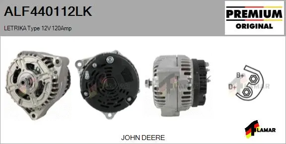 Alternator (ALF440112LK)