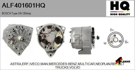 Alternator (ALF401601HQ)