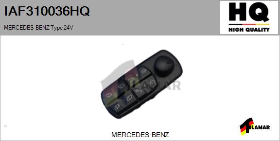 Switch, window regulator (IAF310036HQ)