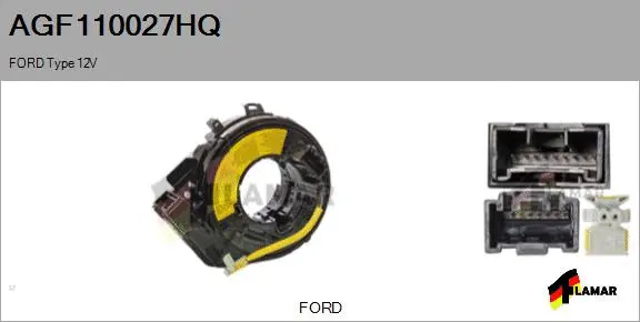 Clockspring, airbag (AGF110027HQ)