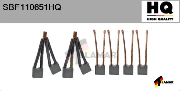 Carbon Brush, starter (SBF110651HQ)