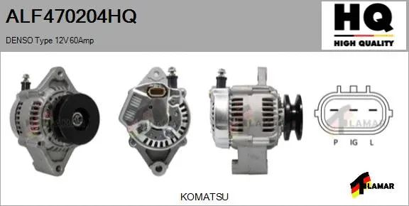 Alternator (ALF470204HQ)