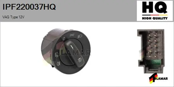 Switch, headlight (IPF220037HQ)