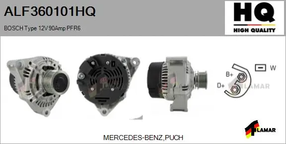 Alternator (ALF360101HQ)