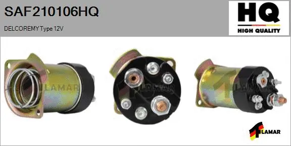 Solenoid Switch, starter (SAF210106HQ)