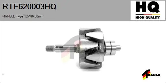 Rotor, alternator (RTF620003HQ)