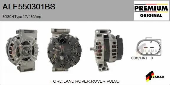 Alternator (ALF550301BS)