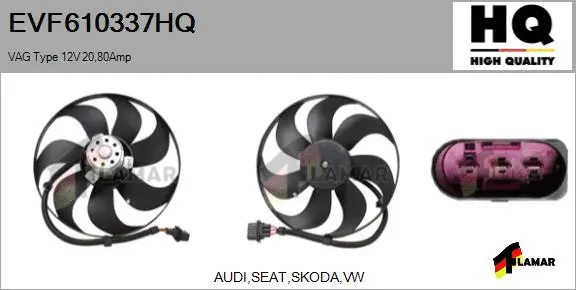 Fan, engine cooling (EVF610337HQ)
