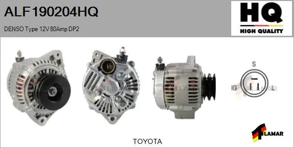 Alternator (ALF190204HQ)