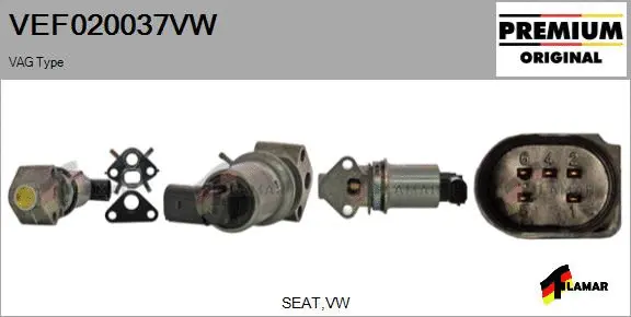 EGR Valve (VEF020037VW)