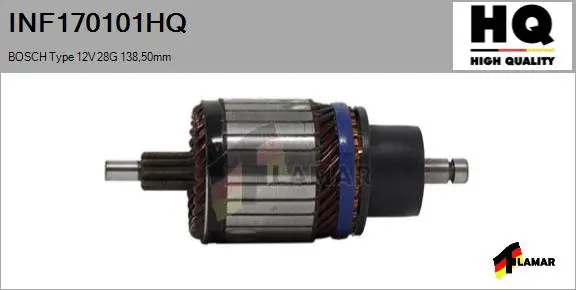 Armature, starter (INF170101HQ)