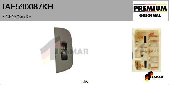 Switch, window regulator (IAF590087KH)