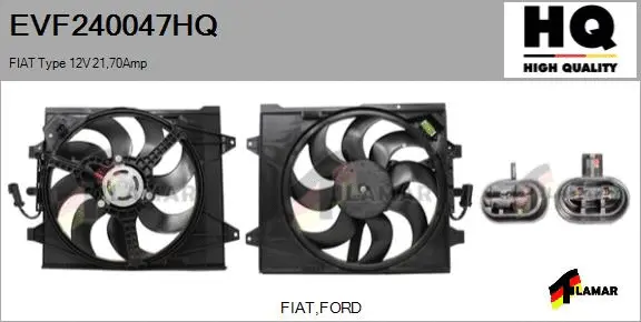 Electric Motor, radiator fan (EVF240047HQ)