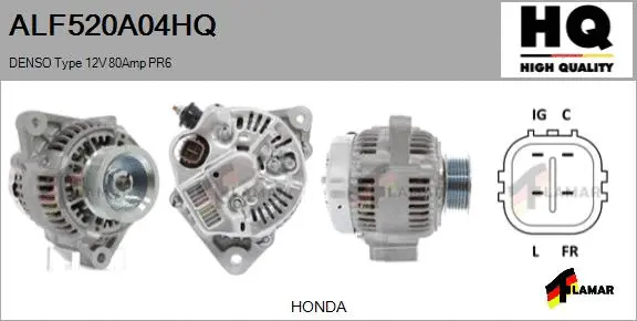 Alternator (ALF520A04HQ)