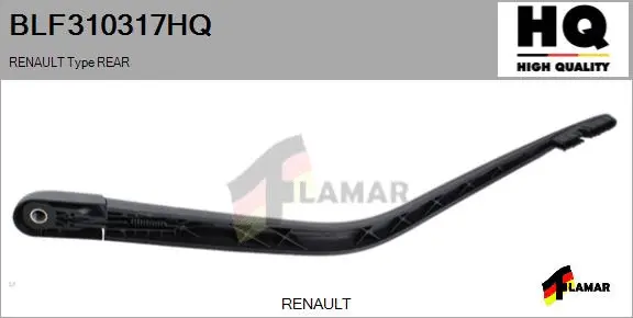 Wiper Arm, window cleaning (BLF310317HQ)