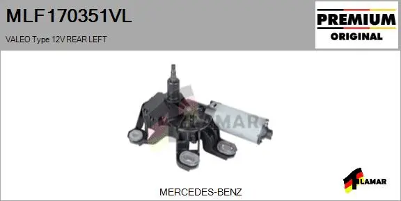 Wiper Motor (MLF170351VL)