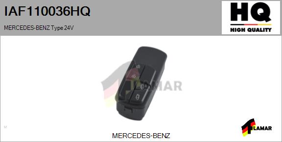 Switch, window regulator (IAF110036HQ)