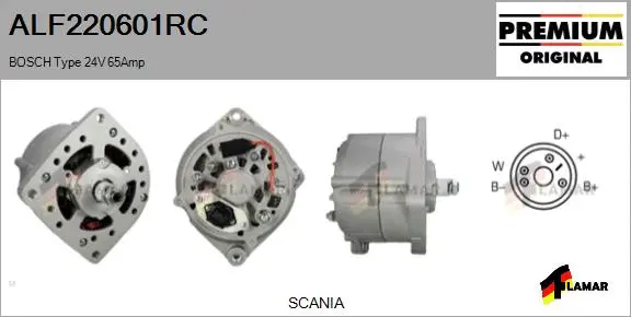 Alternator (ALF220601RC)