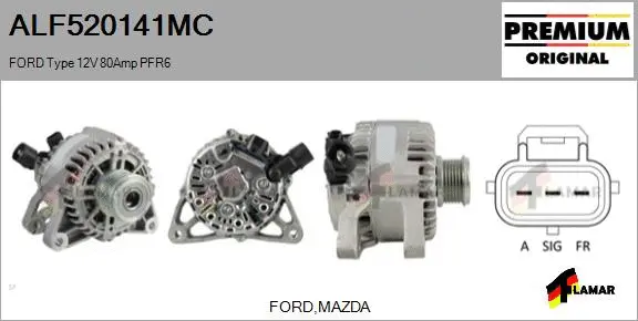 Alternator (ALF520141MC)
