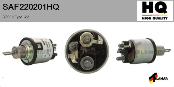 Solenoid Switch, starter (SAF220201HQ)