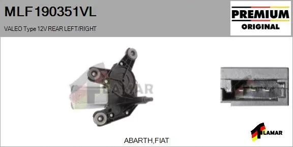Wiper Motor (MLF190351VL)