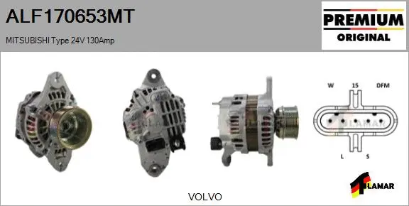 Alternator (ALF170653MT)