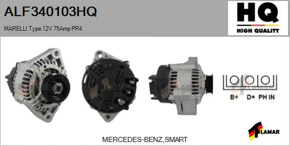 Alternator (ALF340103HQ)
