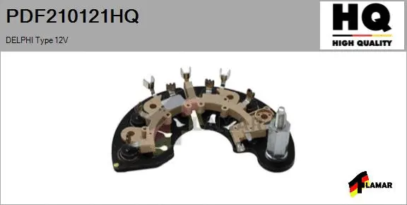 Rectifier, alternator (PDF210121HQ)