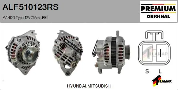 Alternator (ALF510123RS)