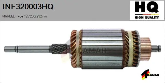 Armature, starter (INF320003HQ)