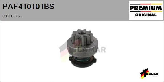 Pinion, starter (PAF410101BS)