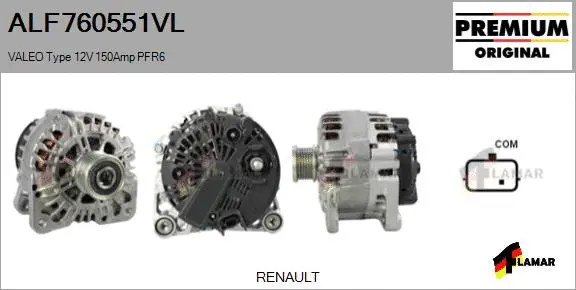 Alternator (ALF760551VL)