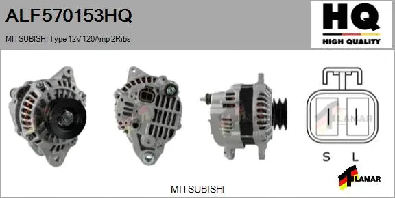 Alternator (ALF570153HQ)
