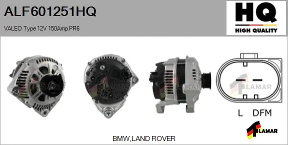 Alternator (ALF601251HQ)