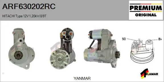 Starter (ARF630202RC)