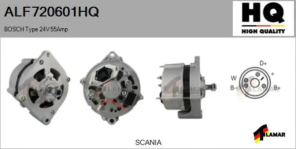 Alternator (ALF720601HQ)