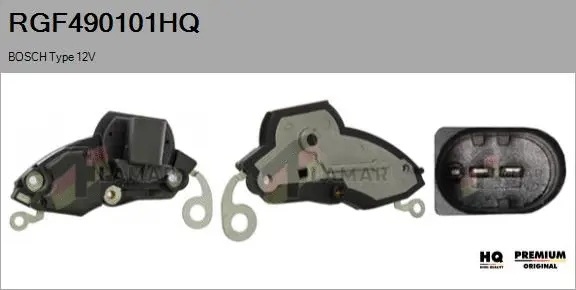 Alternator Regulator (RGF490101HQ)