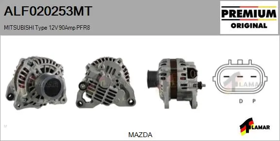 Alternator (ALF020253MT)