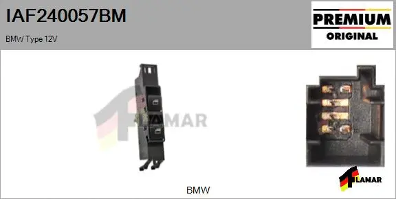 Switch, window regulator (IAF240057BM)